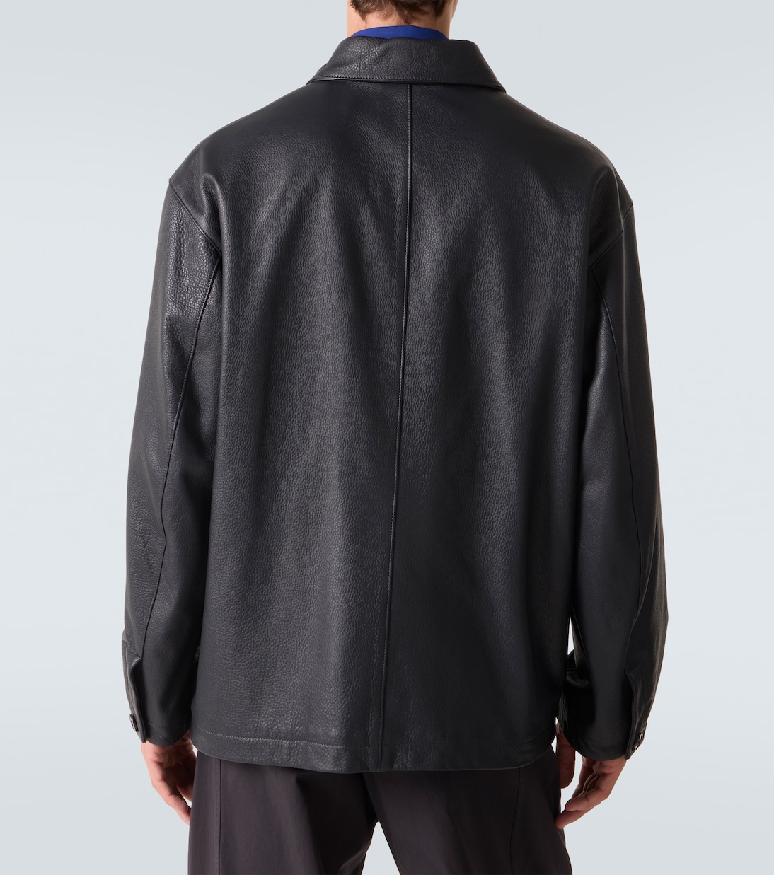 Lemaire Leather jacket - Detail 4