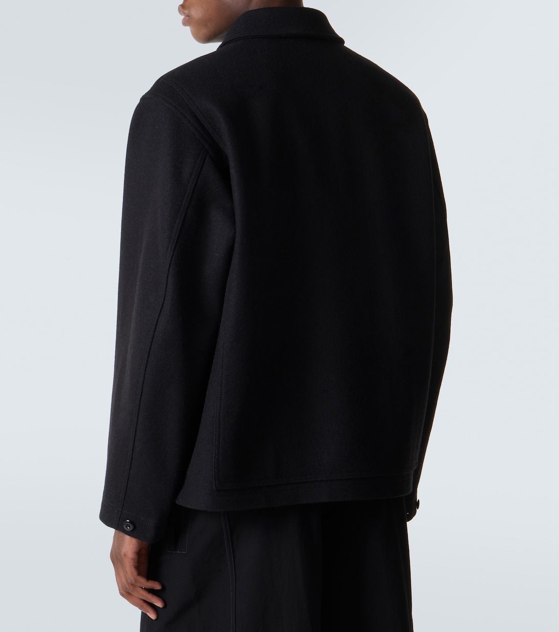 Lemaire Wool felt field jacket - Detail 4