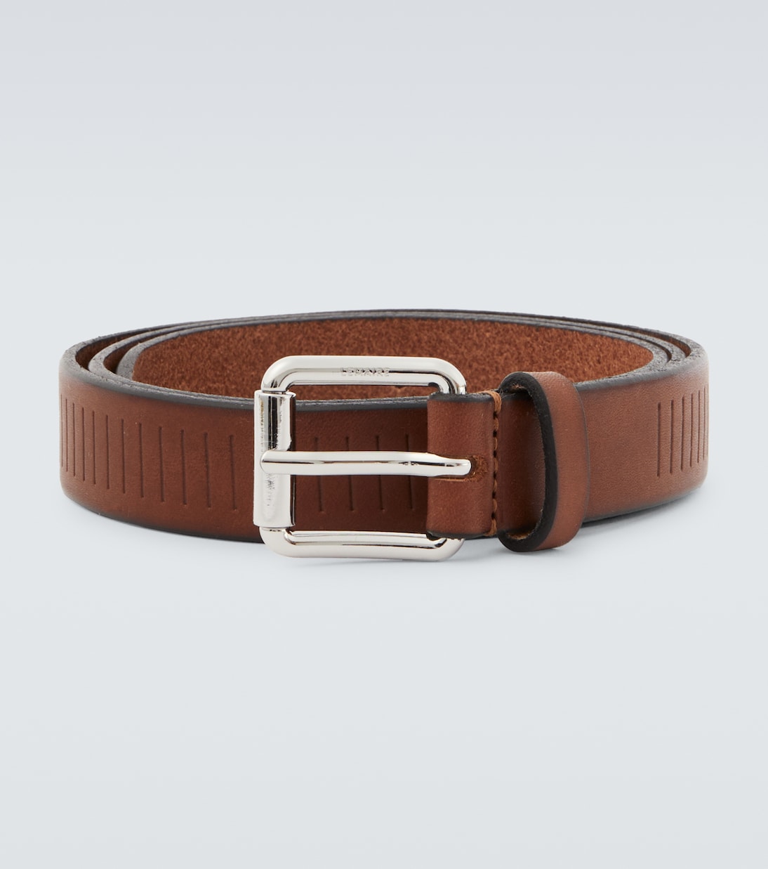 Rail leather belt