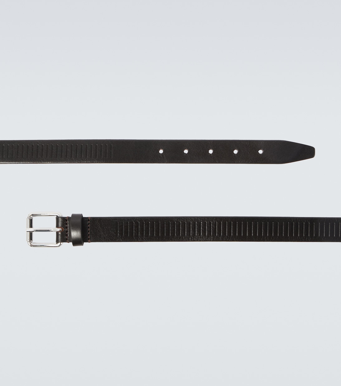 Lemaire Rail leather belt - Detail 4