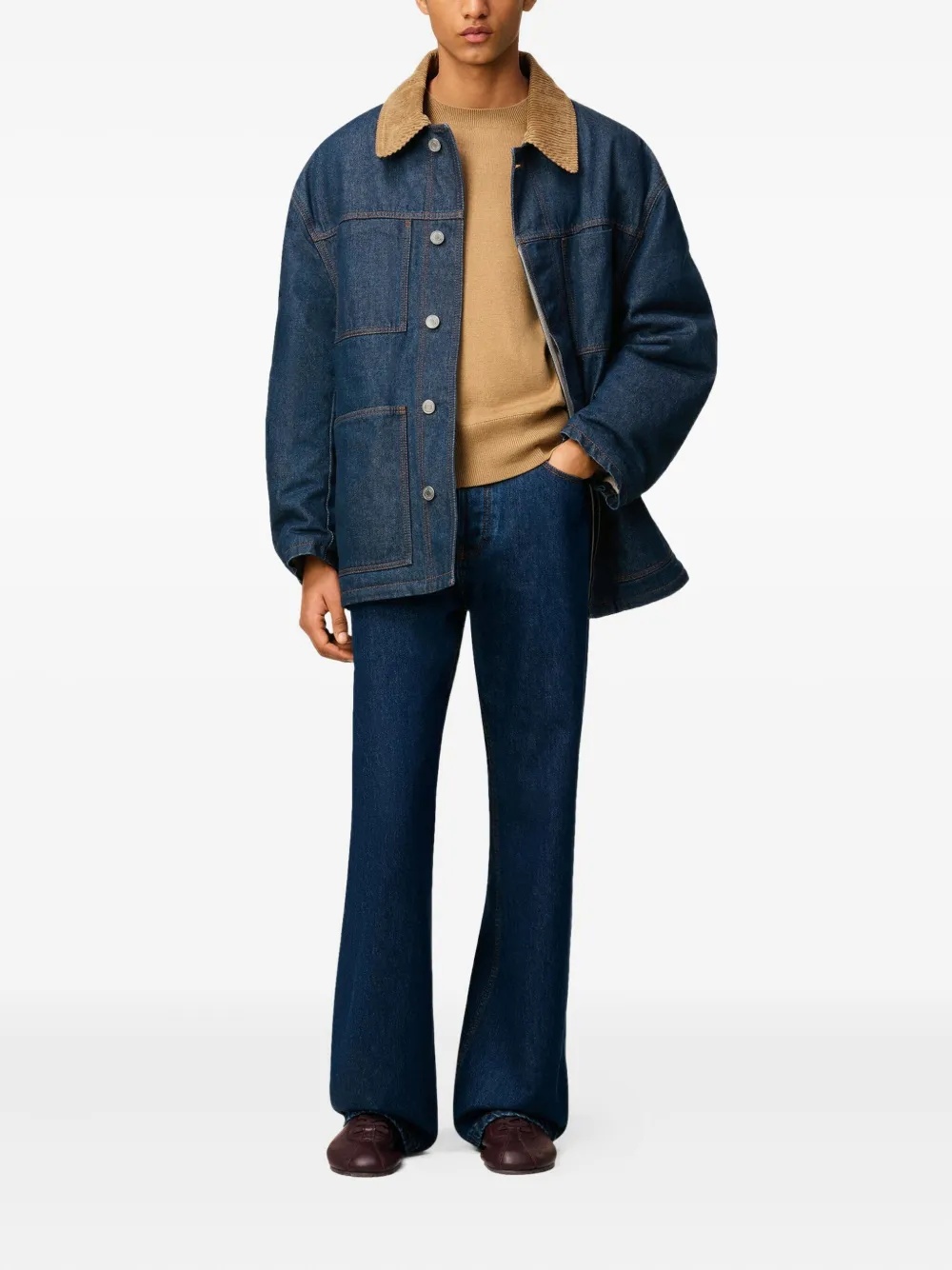 AMI Paris 패딩 코튼 워커 재킷 - Detail 2