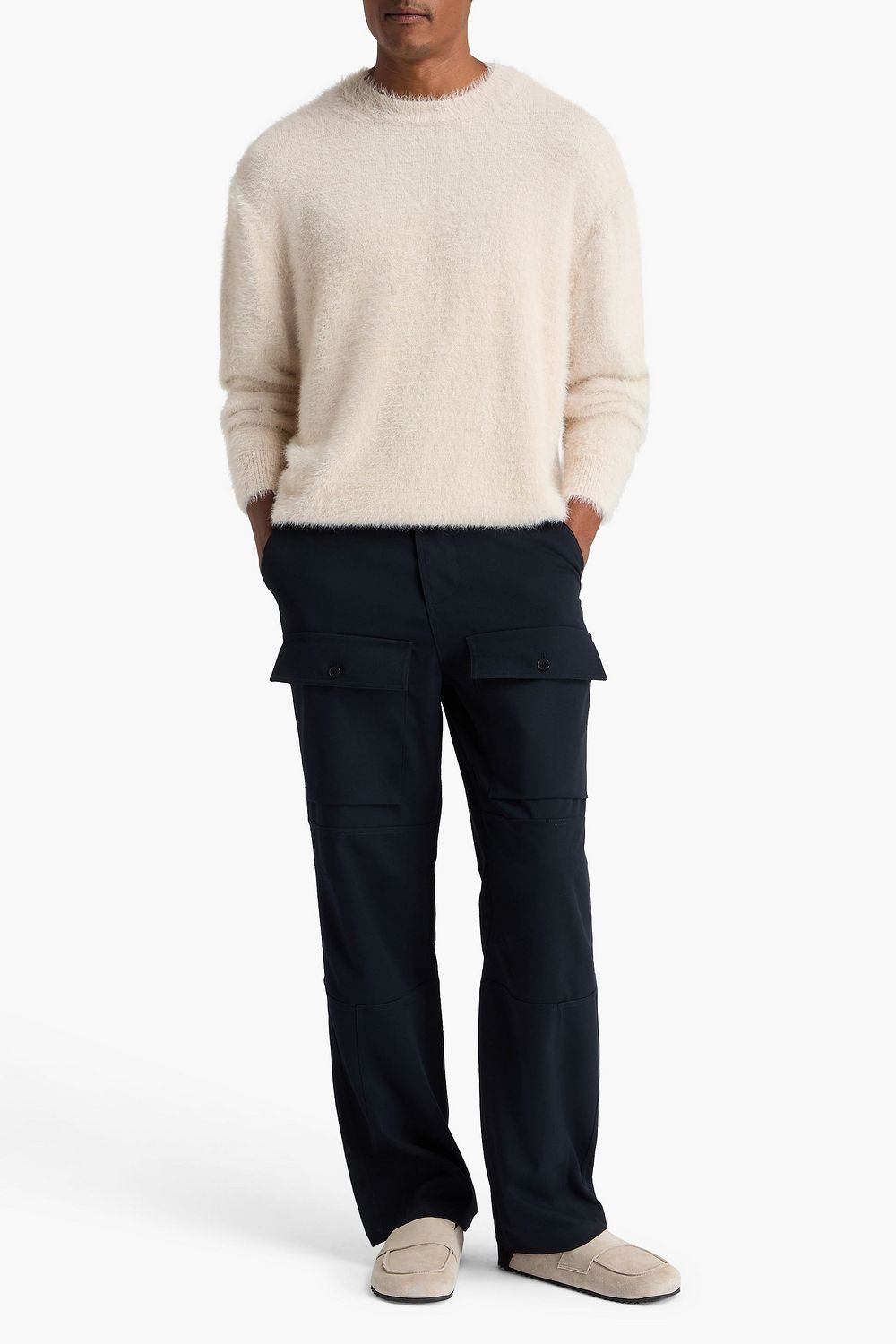 Dries Van Noten Brushed knitted sweater - Detail 2