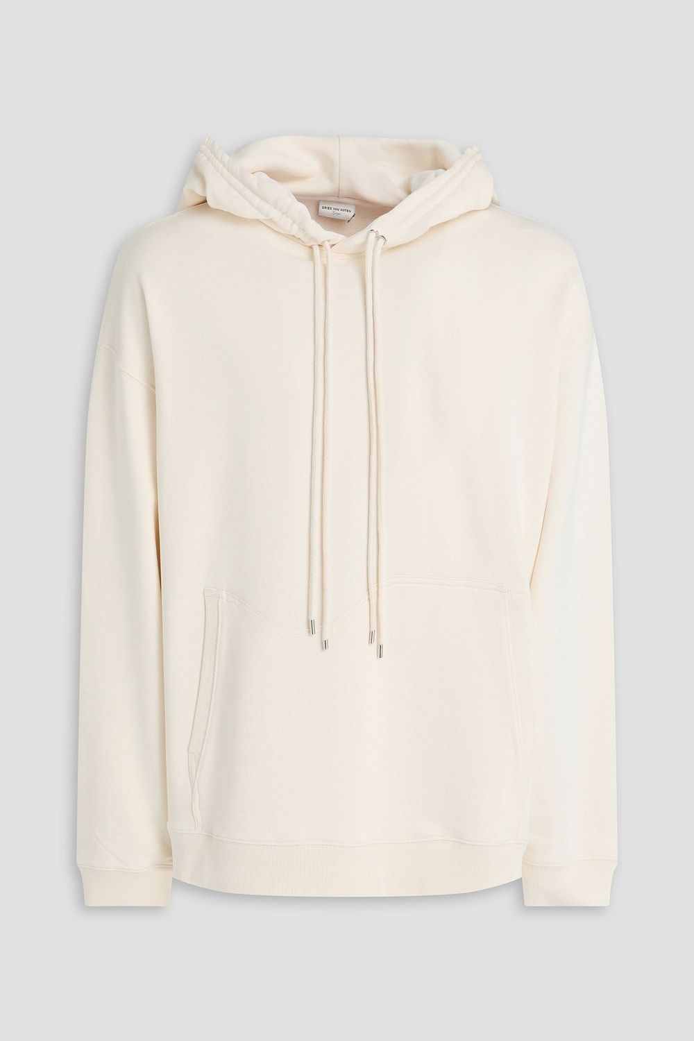 Haxel French cotton-terry hoodie