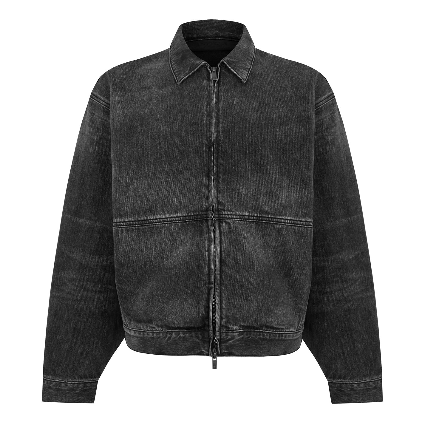 Men's Trucker Cotton Faded Wash Denim Jacket