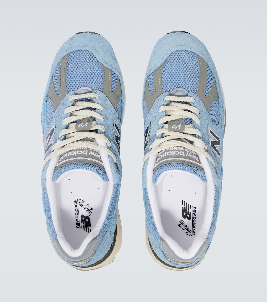 New Balance 991v2 suede sneakers - Detail 4