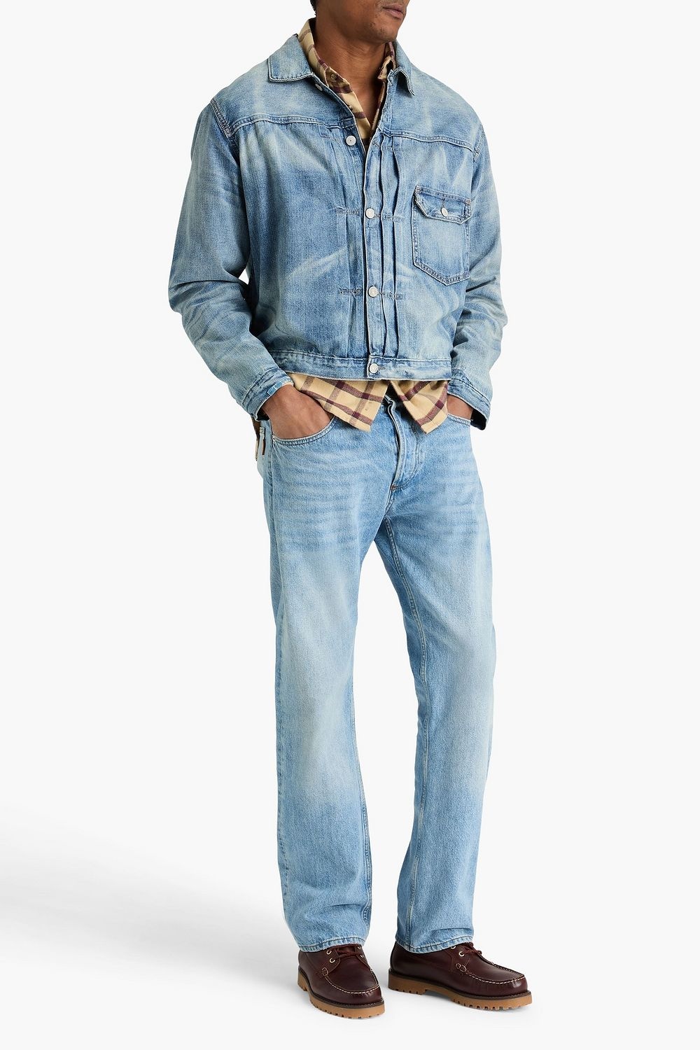 Polo Ralph Lauren Distressed faded denim jacket - Detail 2