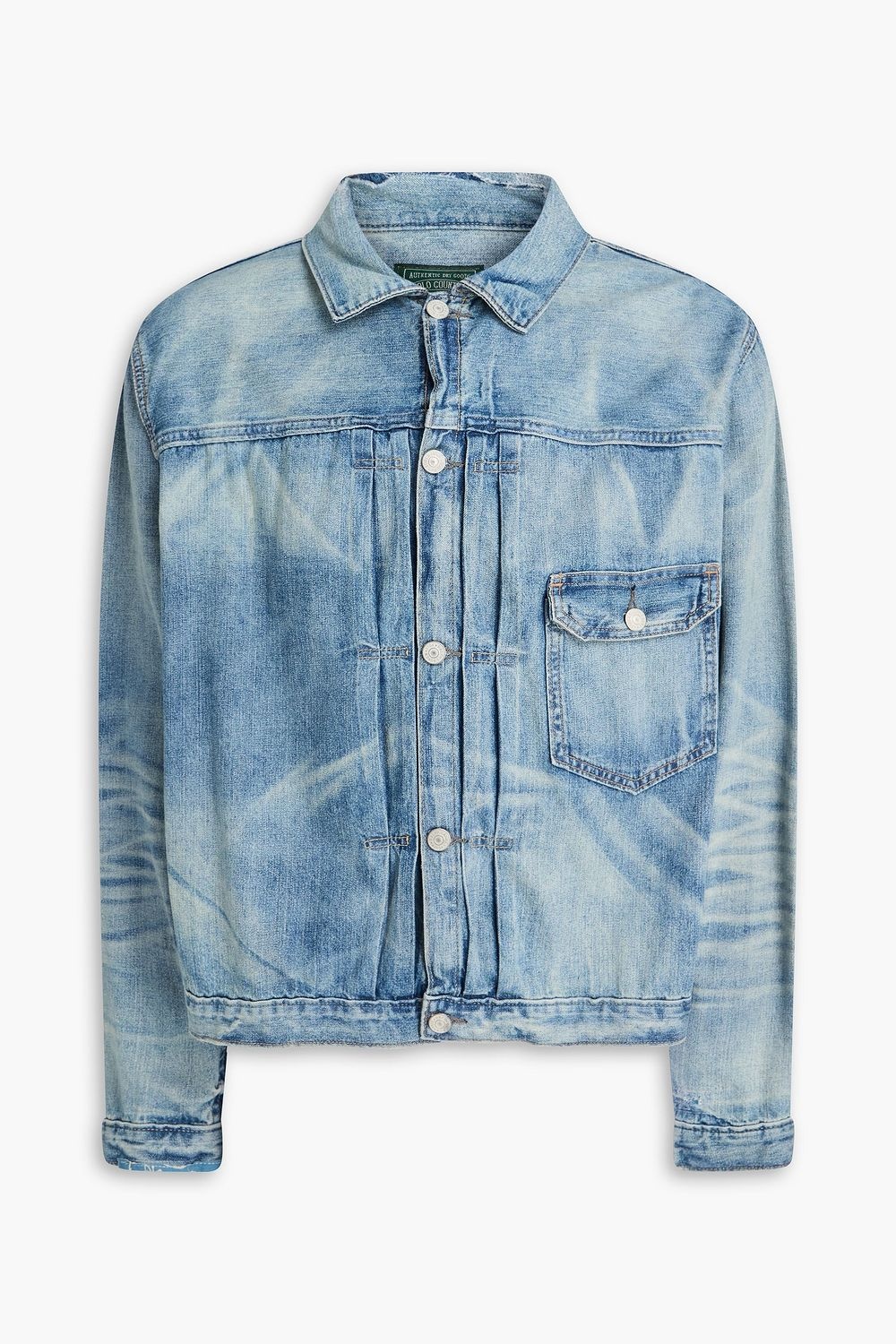 Polo Ralph Lauren Distressed Faded Denim Jacket