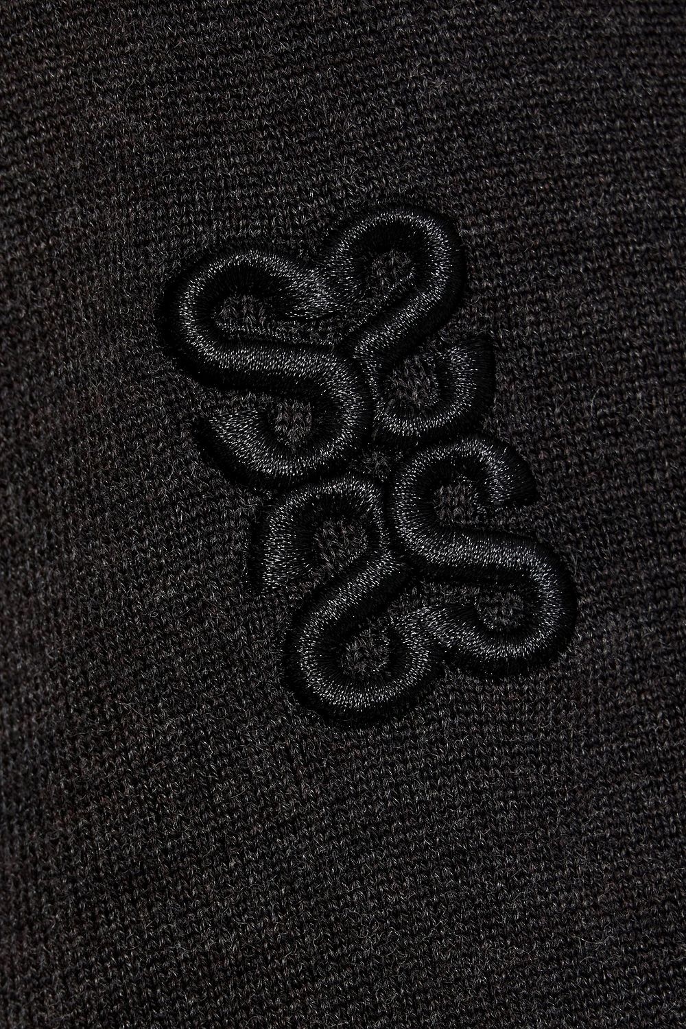 Sandro Appliqud wool cardigan - Detail 3
