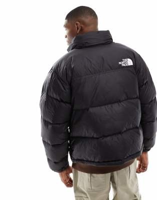 The North Face 1996 Retro Nuptse down puffer jacket in black - Detail 3