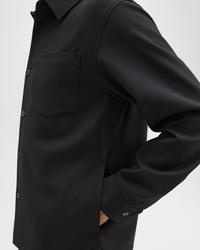 Theory Overshirt in Wool-Blend Twill - Detail 5