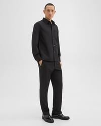 Theory Overshirt in Wool-Blend Twill - Detail 6