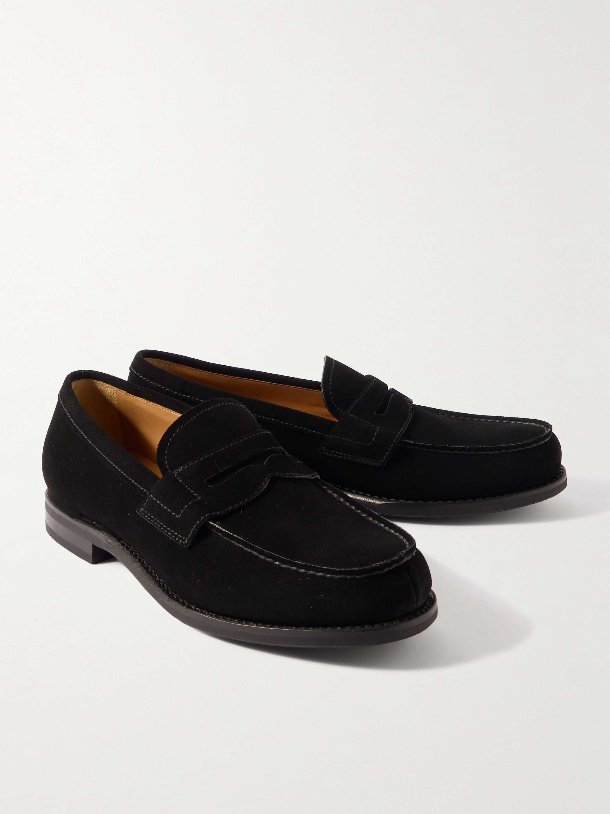 Church's Gateshead Suede Penny Loafers - Detail 4